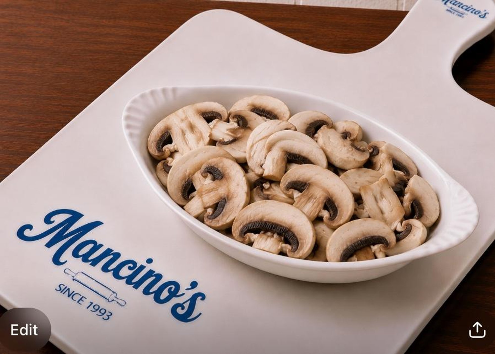 Extra on side Fresh Mushroom