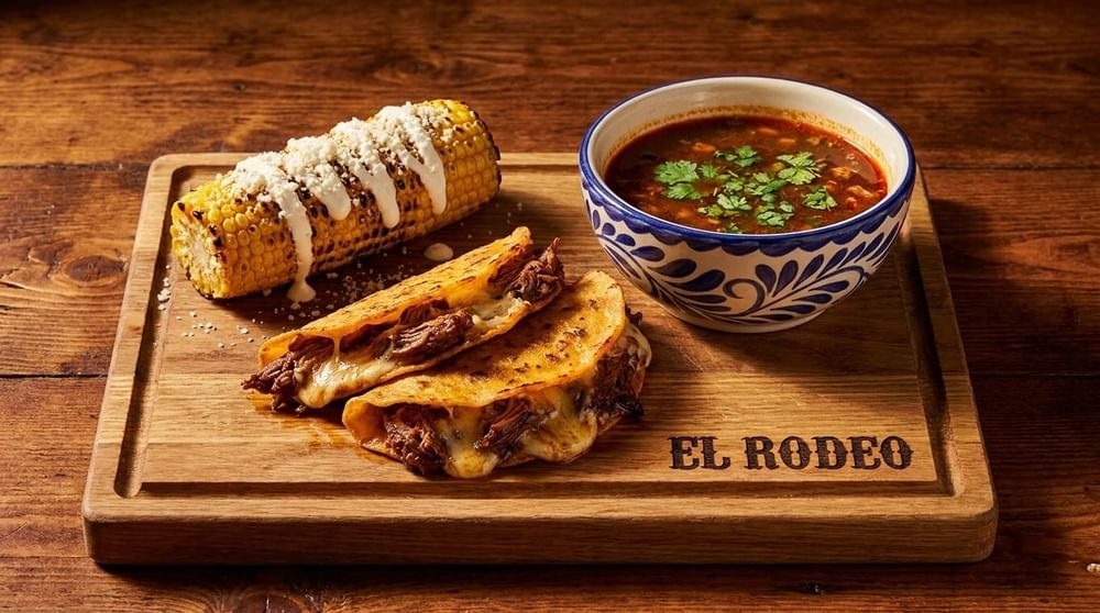 Tacos de Birria & Corn Combo