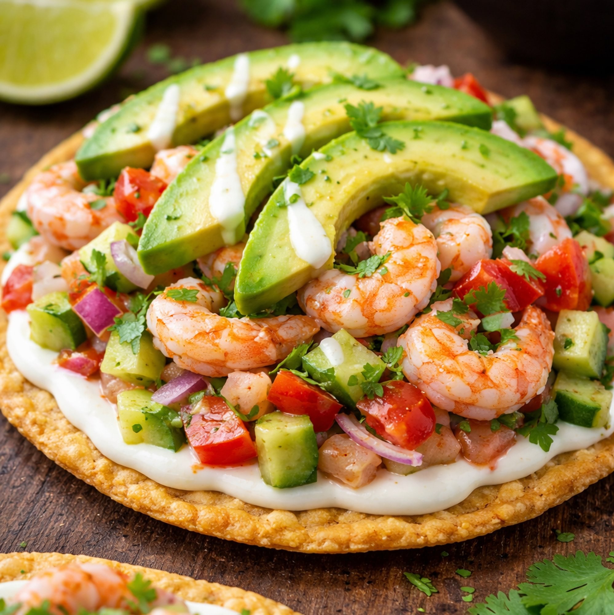 Ceviche Tostada