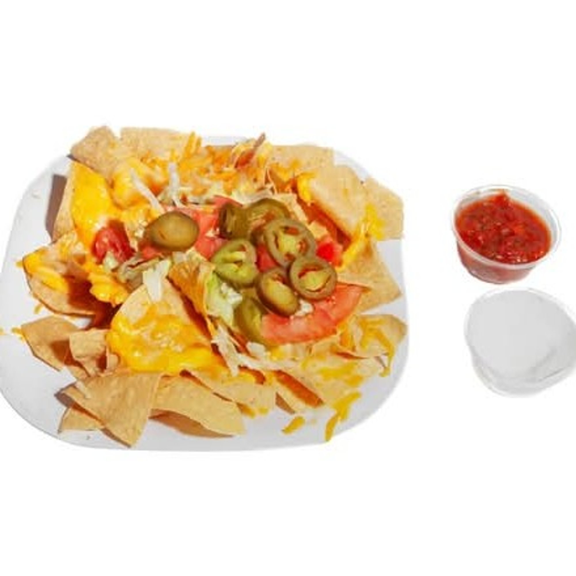 Three Cheese Nachos