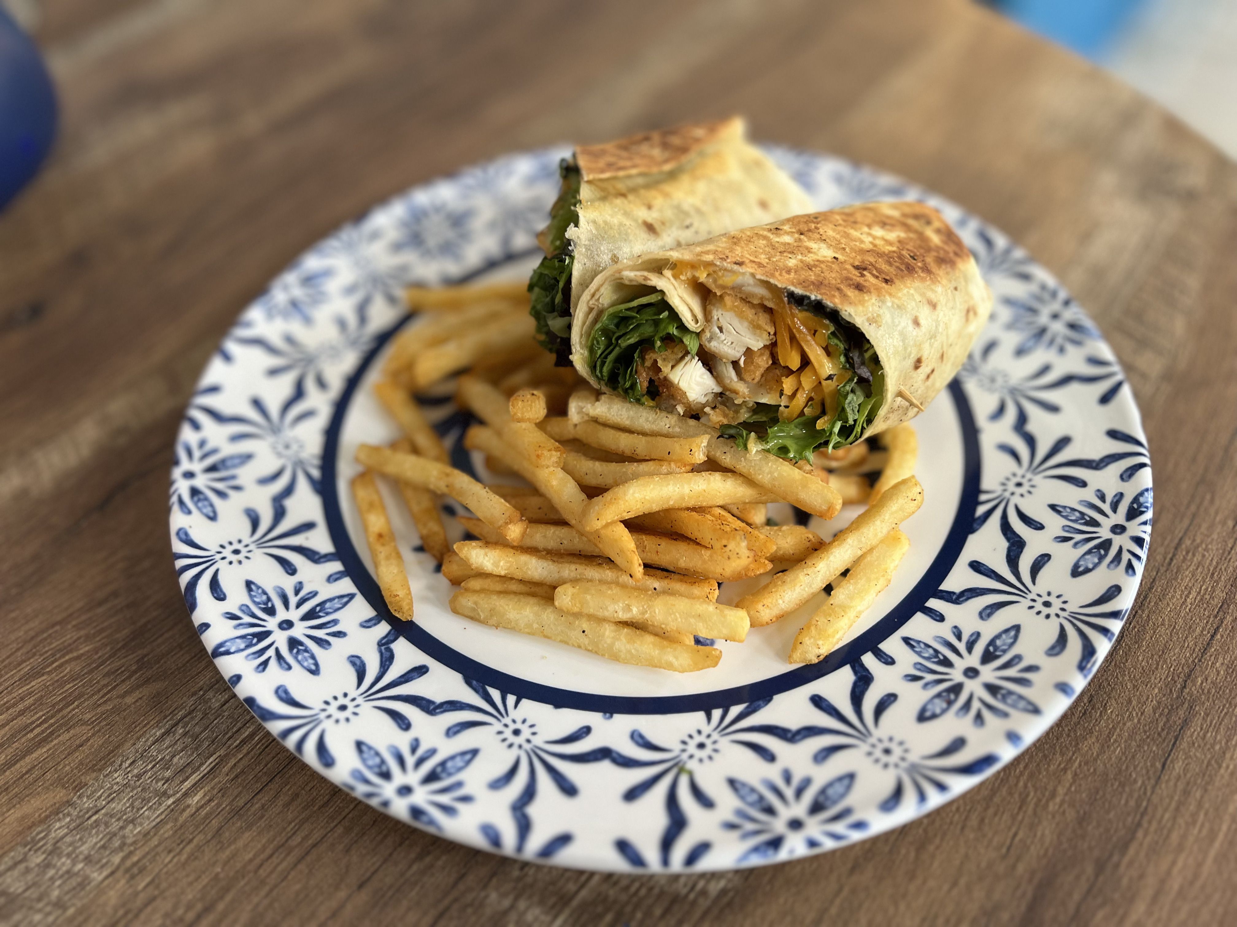 Honey Mustard Chicken Wrap
