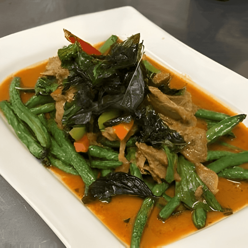 Spicy Green Bean Beef Curry
