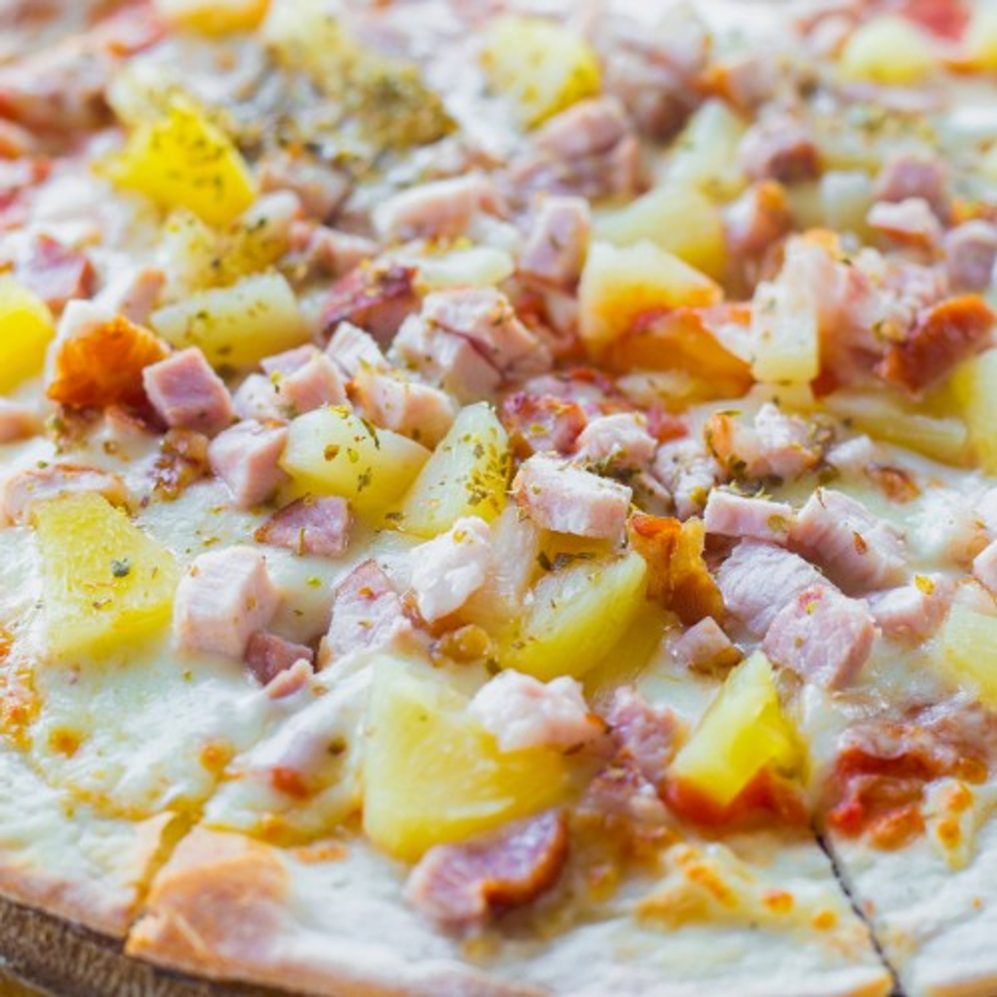 Ham and Pineapple Pizza