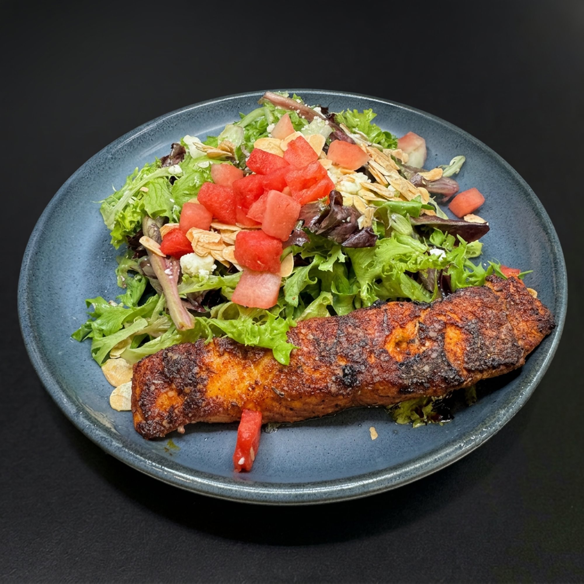 Watermelon Feta Salmon