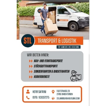 Logo von stl transport hamburg