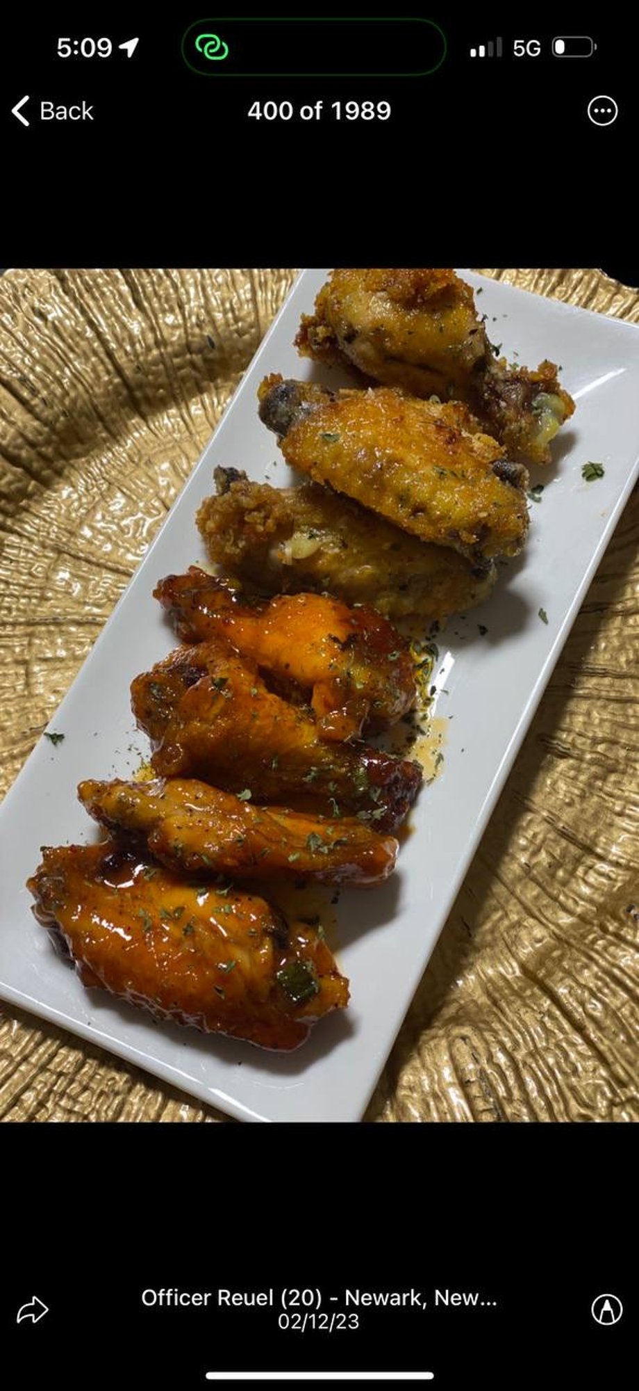 6pc Wing w/ Fries