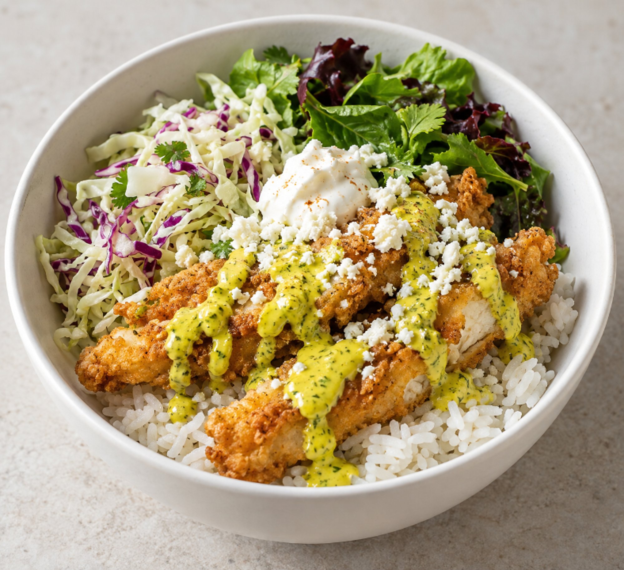 Crispy Catch Power Bowl