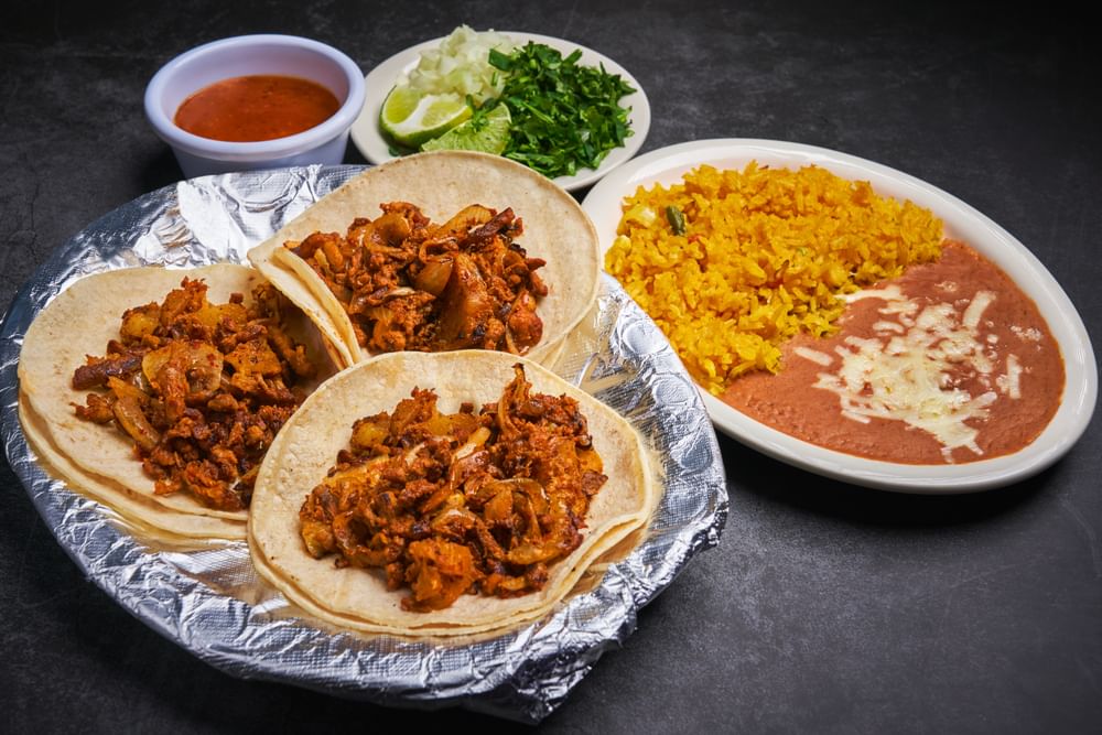 Tacos Al Pastor Dinner