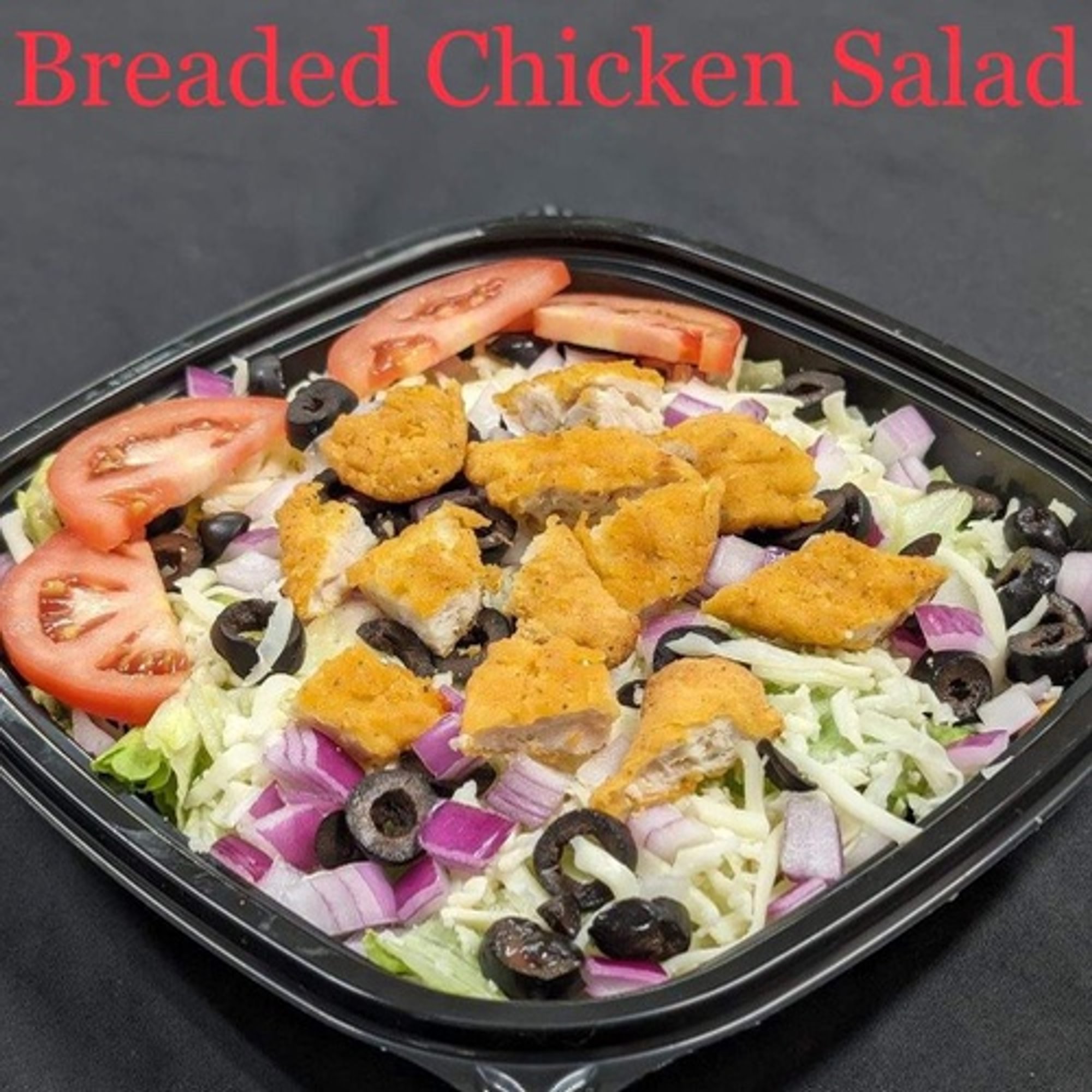 Breaded Chicken Salad