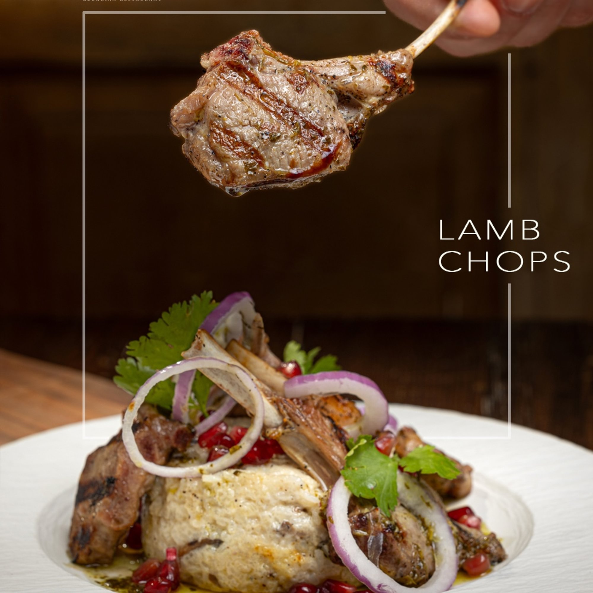Lamb Chops with Chakapuli Sauce