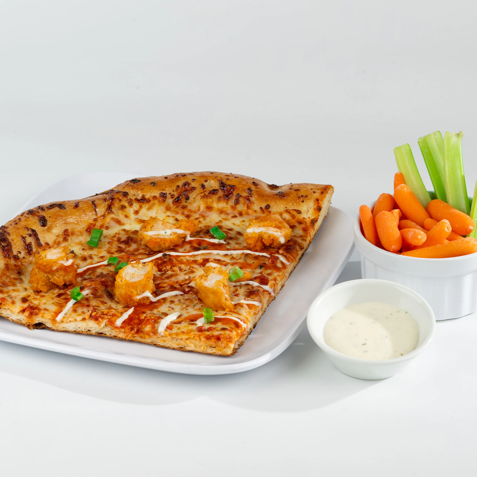 Super Slice of Buffalo Chicken Pizza