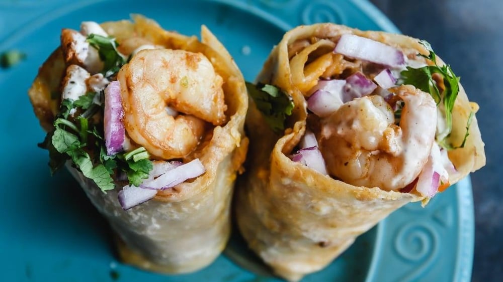 Shrimp Burrito
