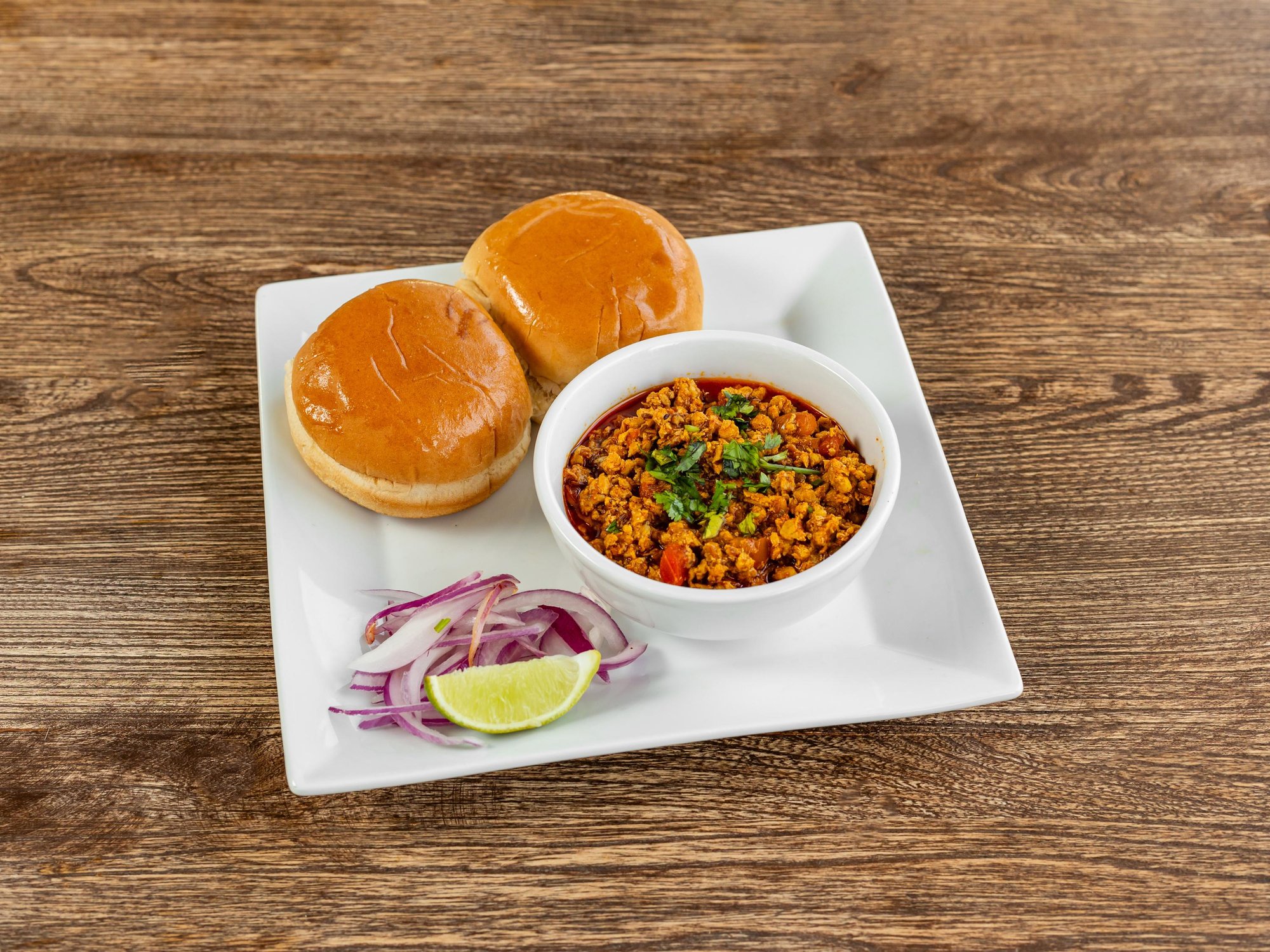 Chicken Keema Pav