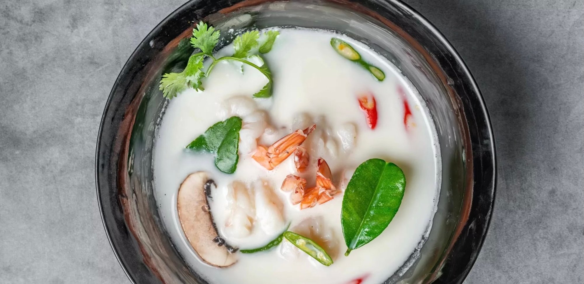 Tom kha shrimp