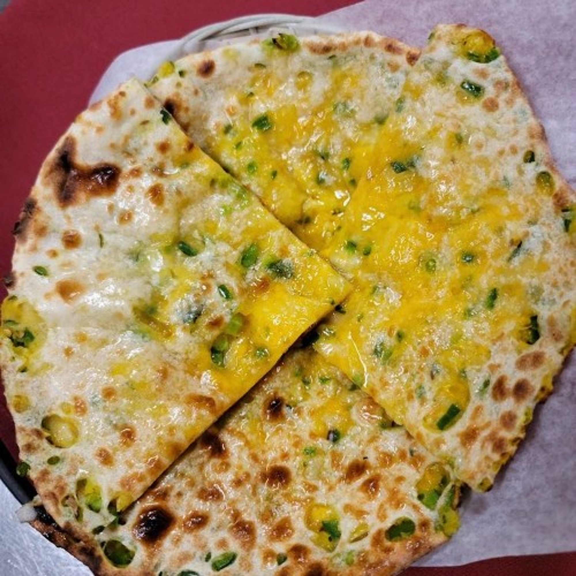 Cheesy Jalapeno Naan