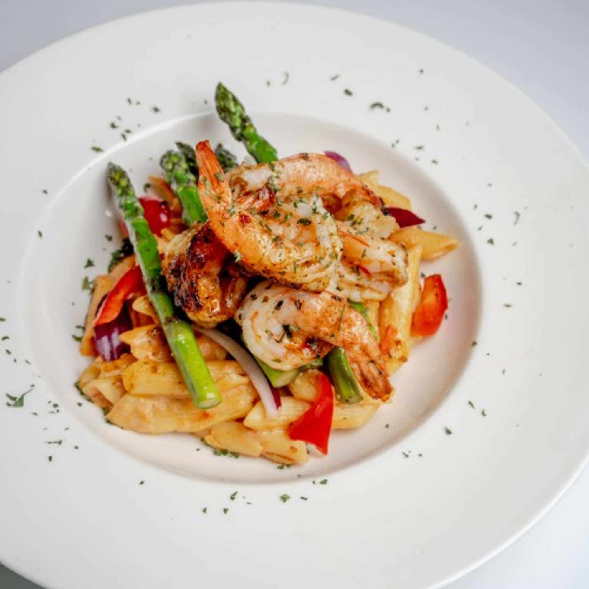 Jerk Shrimp Rasta Pasta