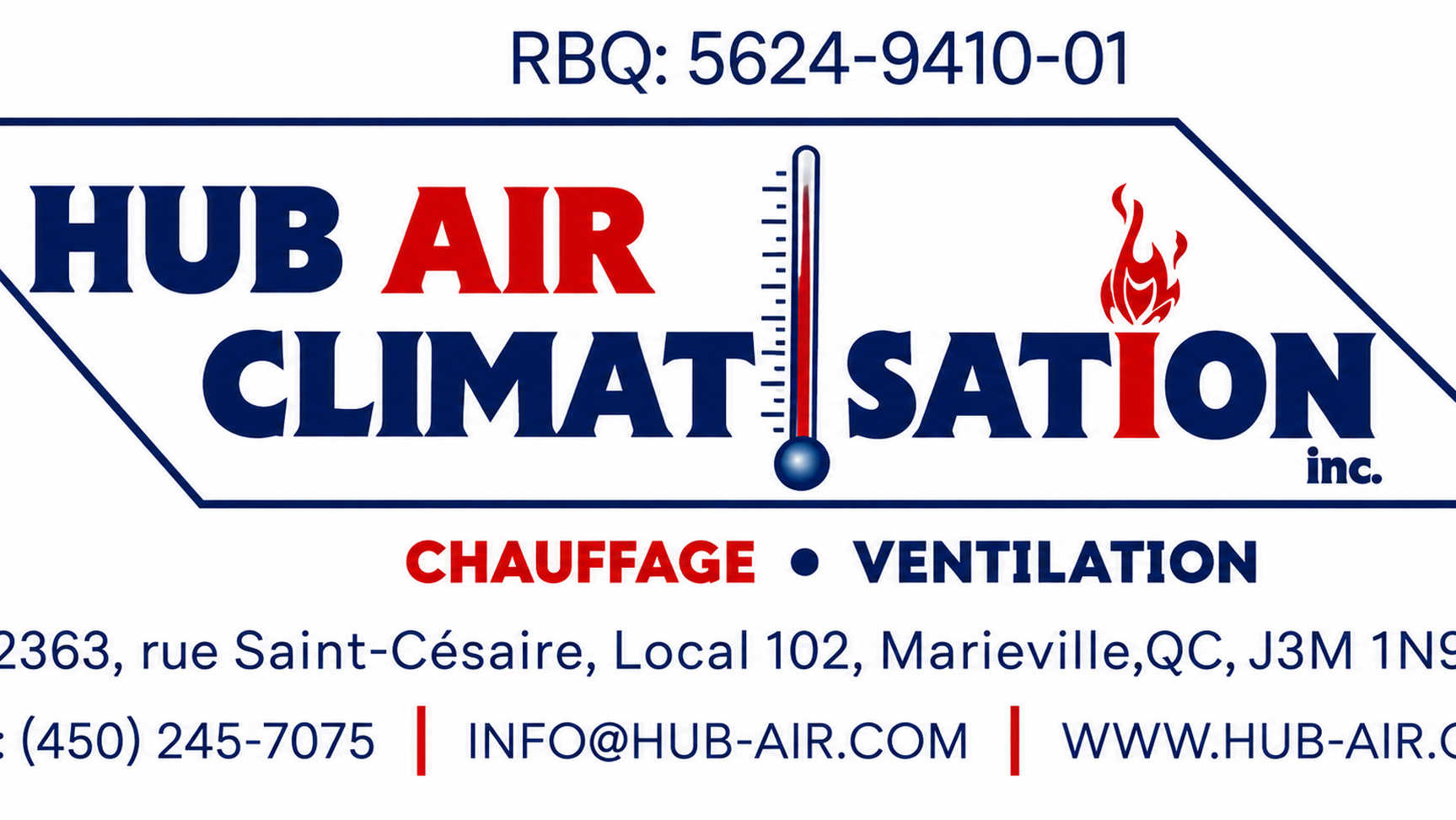 Hub-Air Climatisation in Marieville, QC