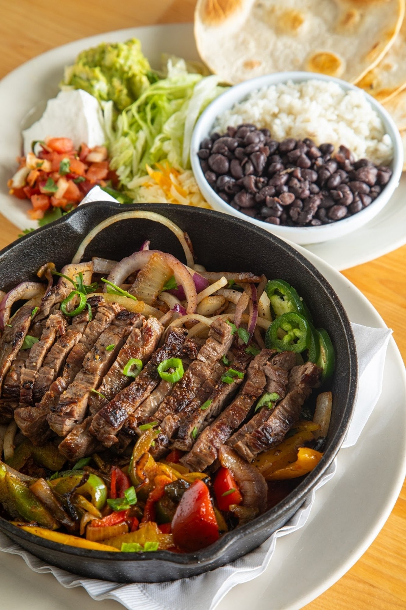 Skirt Steak Fajitas