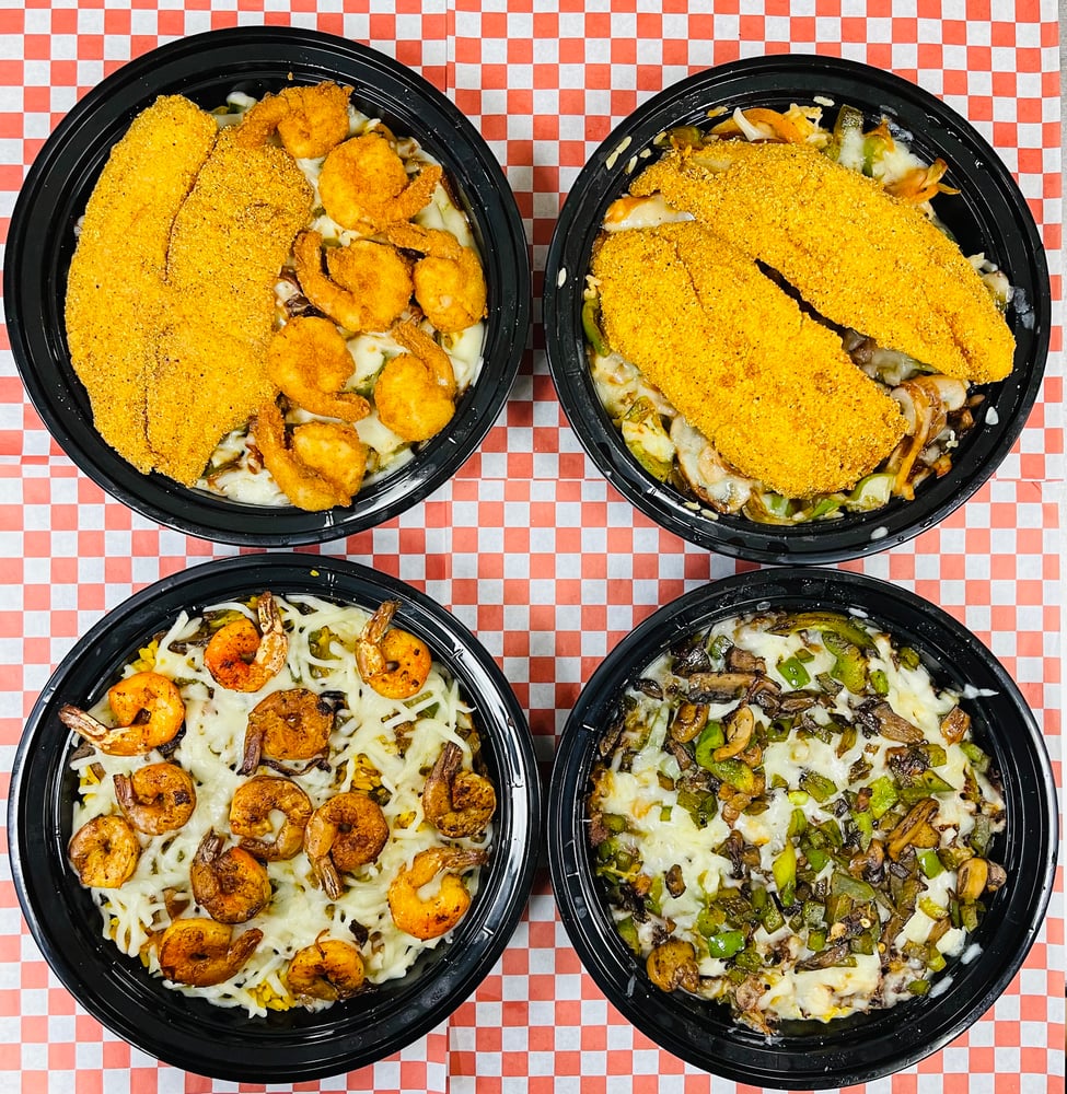 2 pc Fried Tilapia Rice Bowl