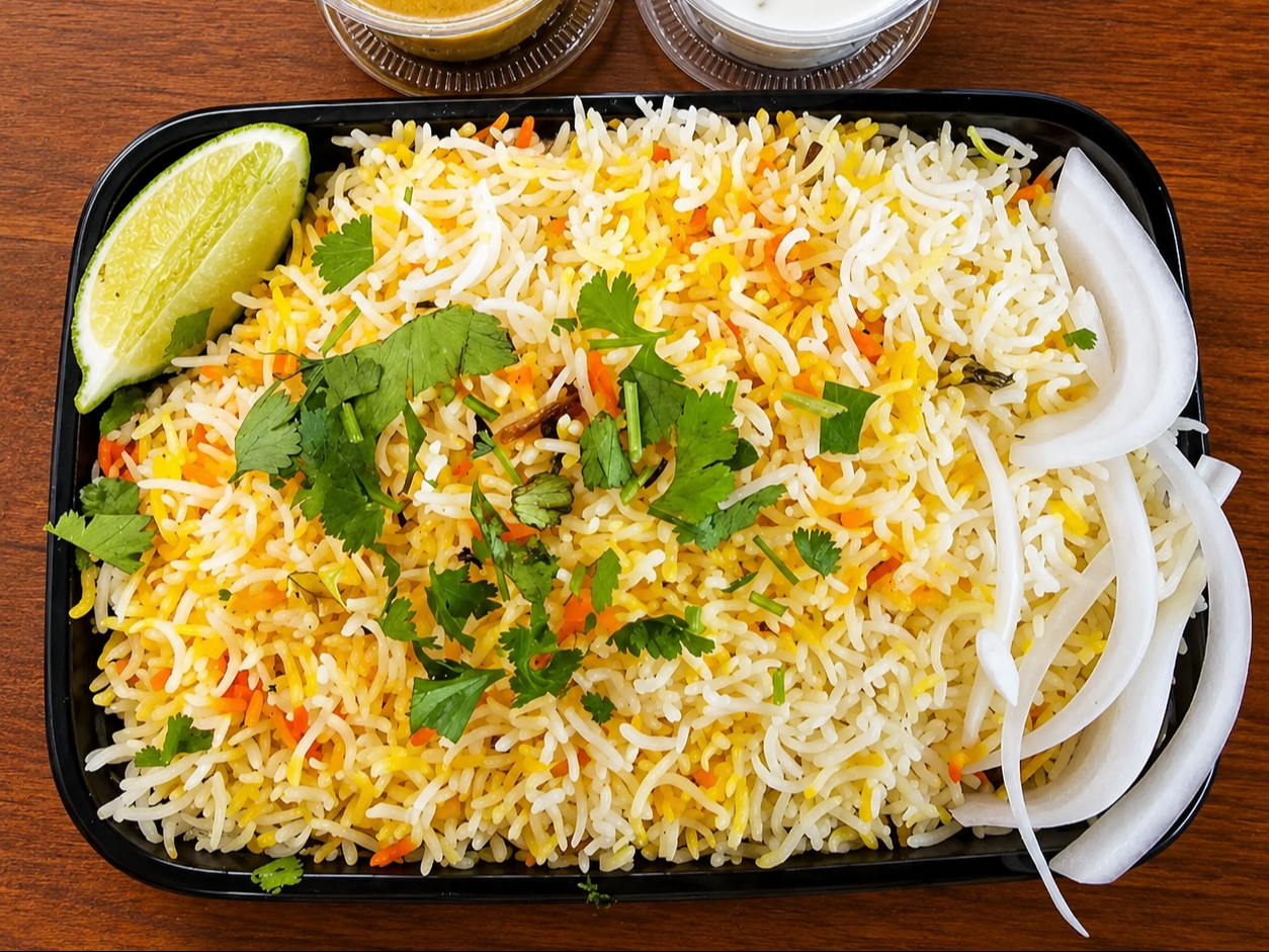 Vegetable Dum Biryani