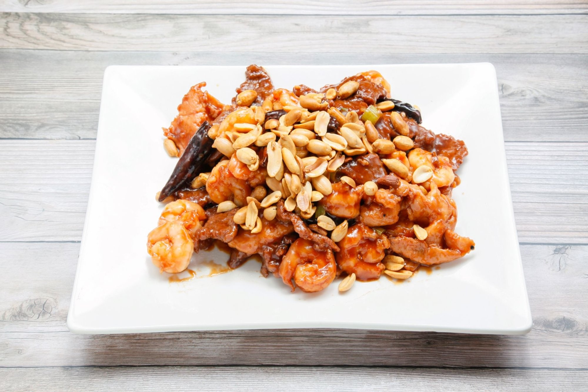 Kung pao triple delight / 宫保三样