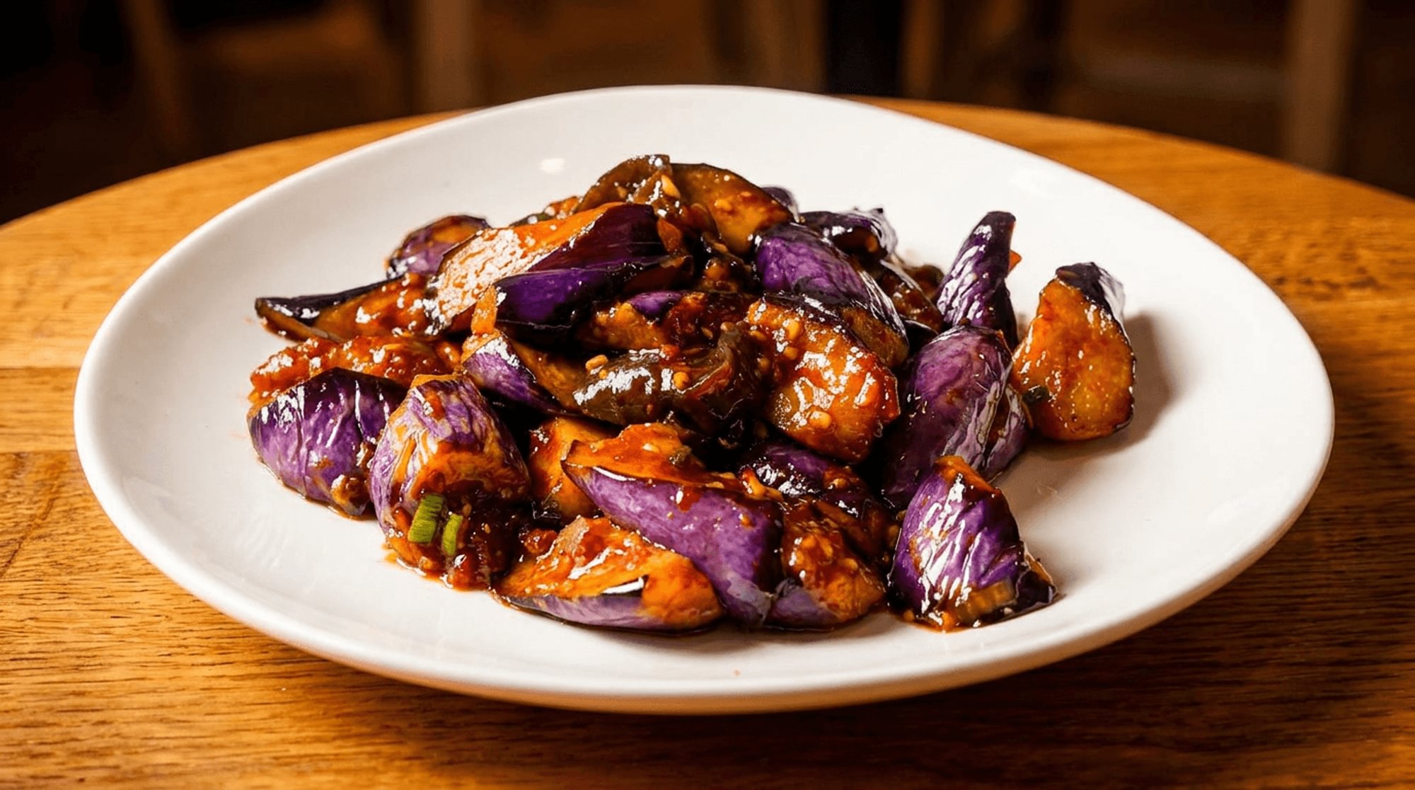 Eggplant w/ Garlic Sauce