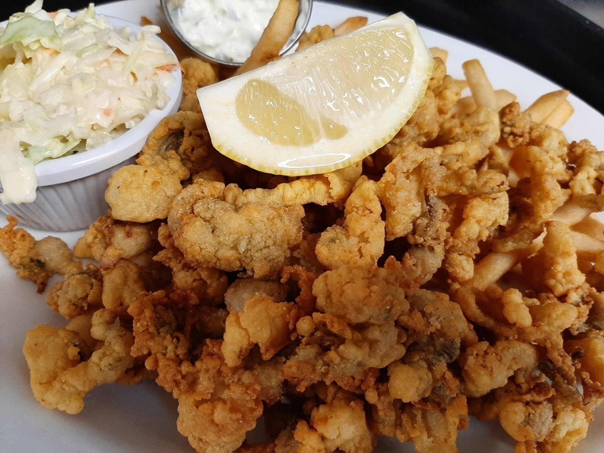 Fried Whole Belly Clam Platter
