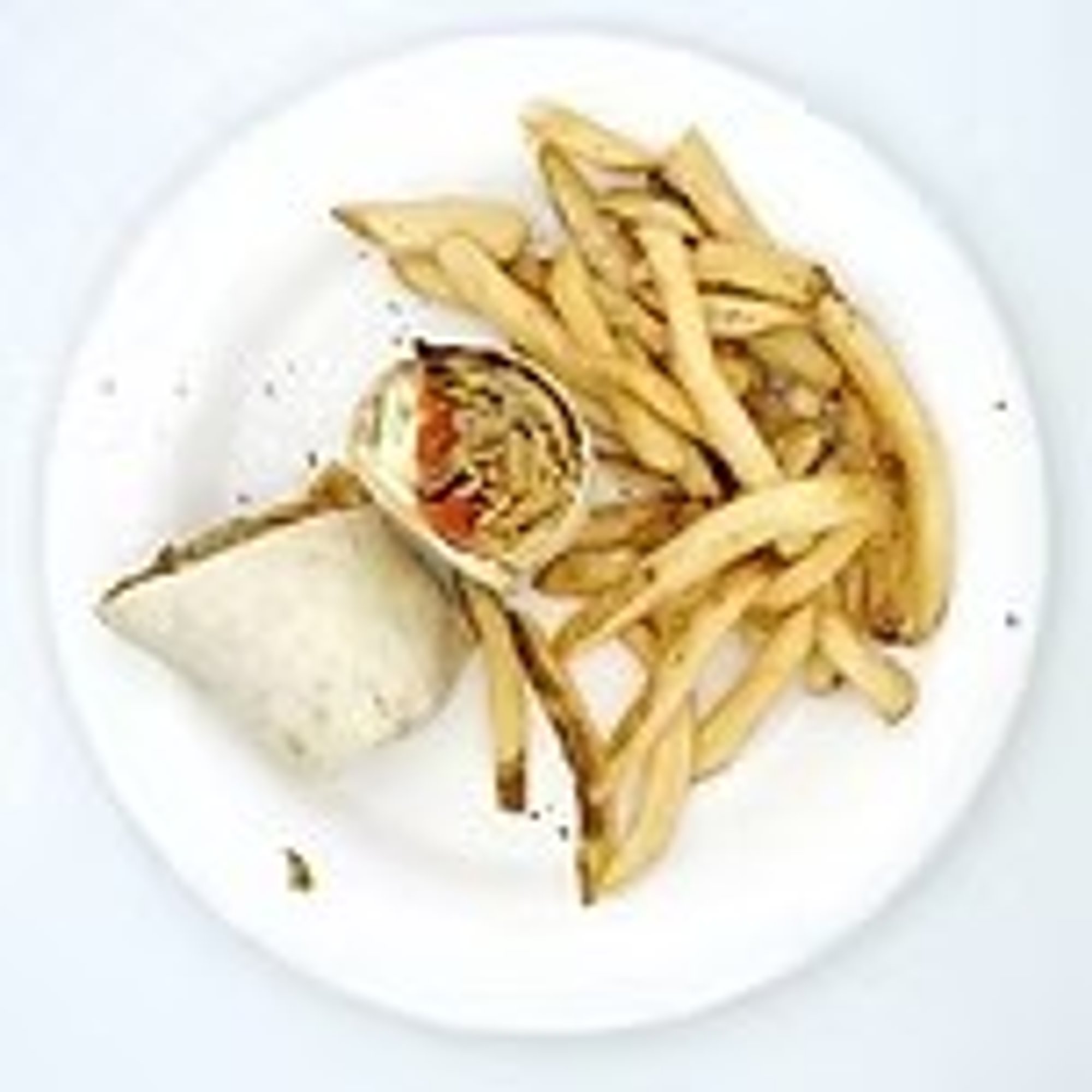 Eggs, Fresh Mozzarella, Roast Peppers Wrap