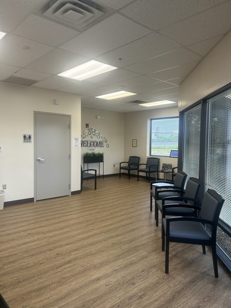 The lobby at Azura Vascular Care Greater Dayton
