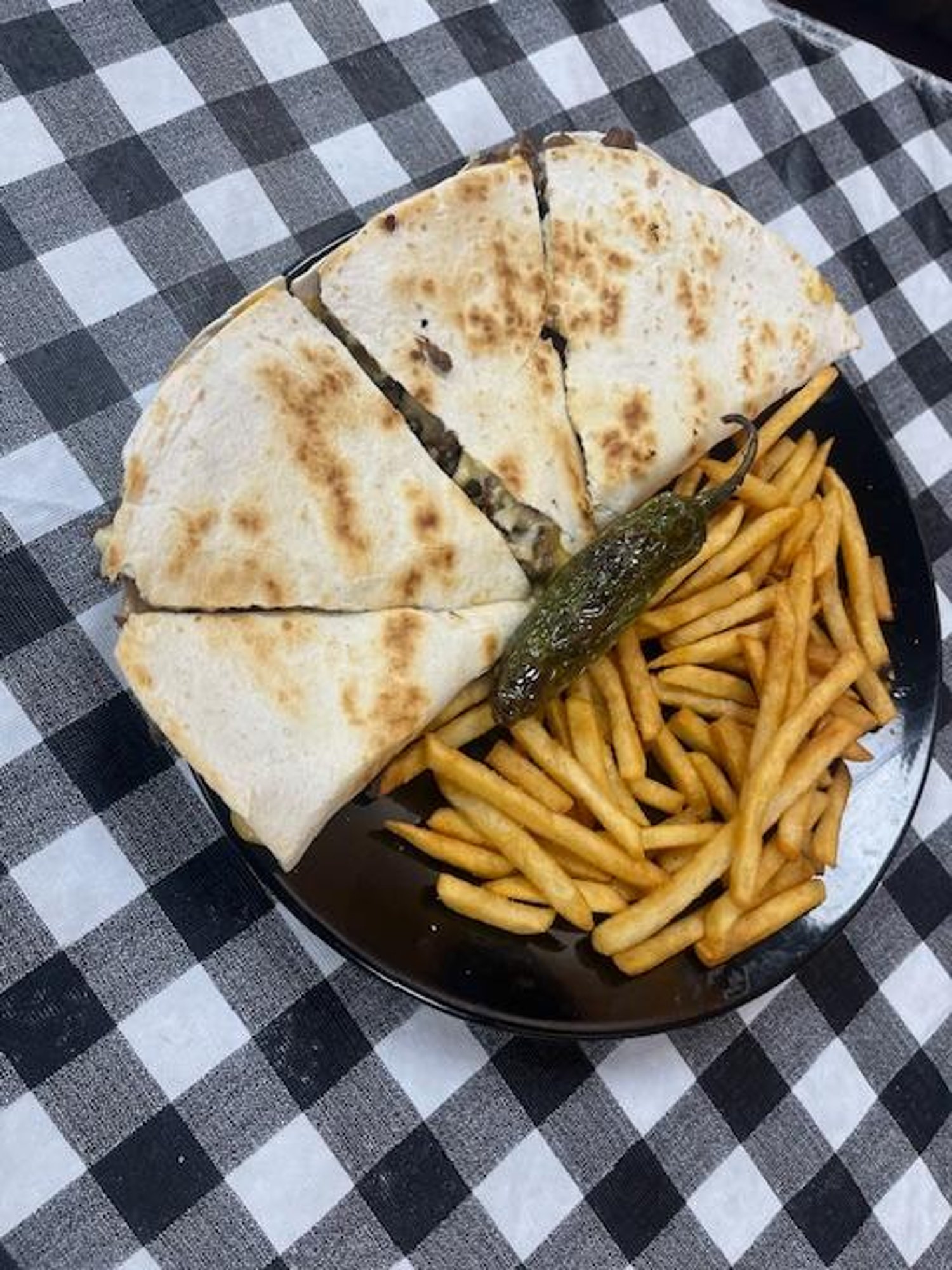 The Steak Quesadilla