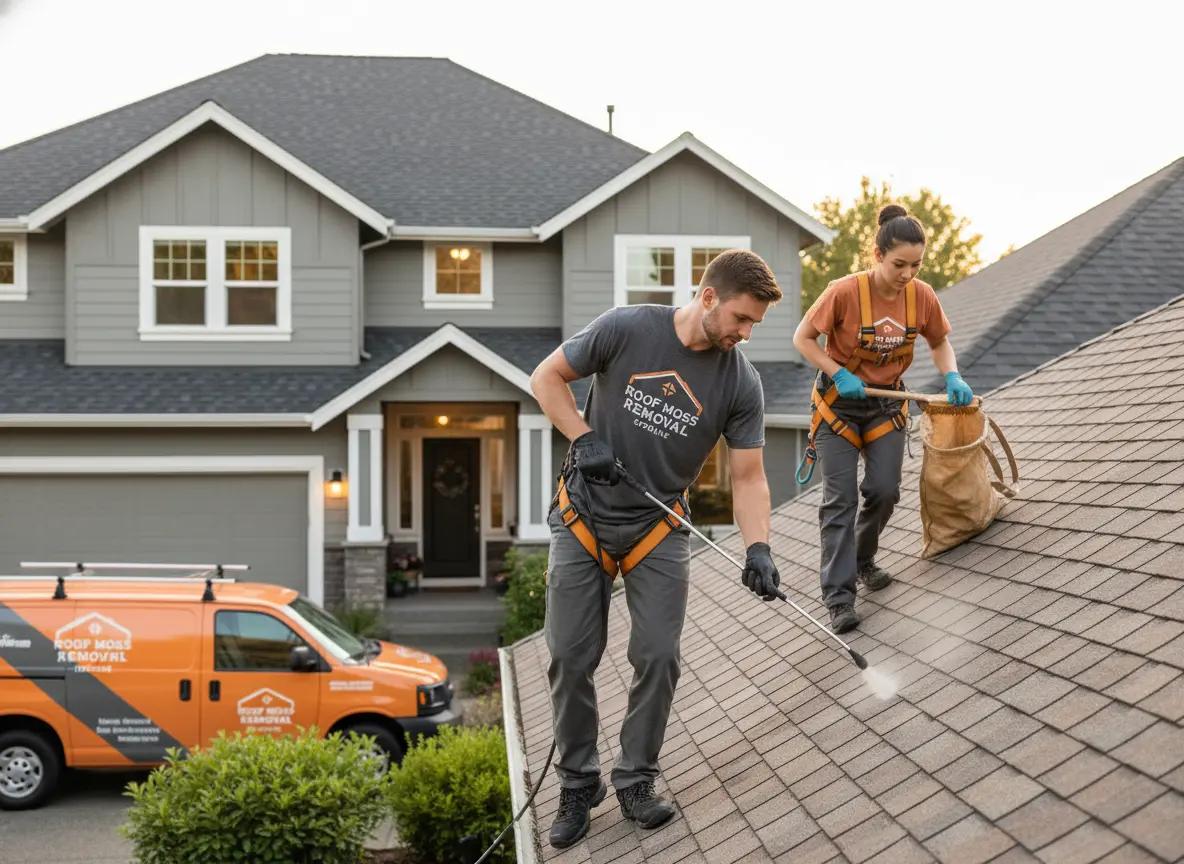 Roof Moss Removal Spokane Image