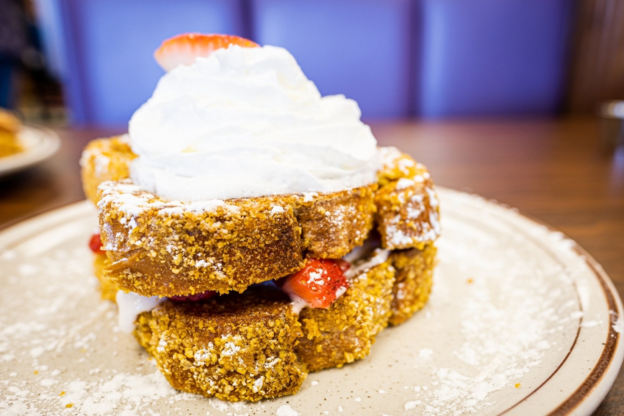 Strawberry Stuffed French Toast