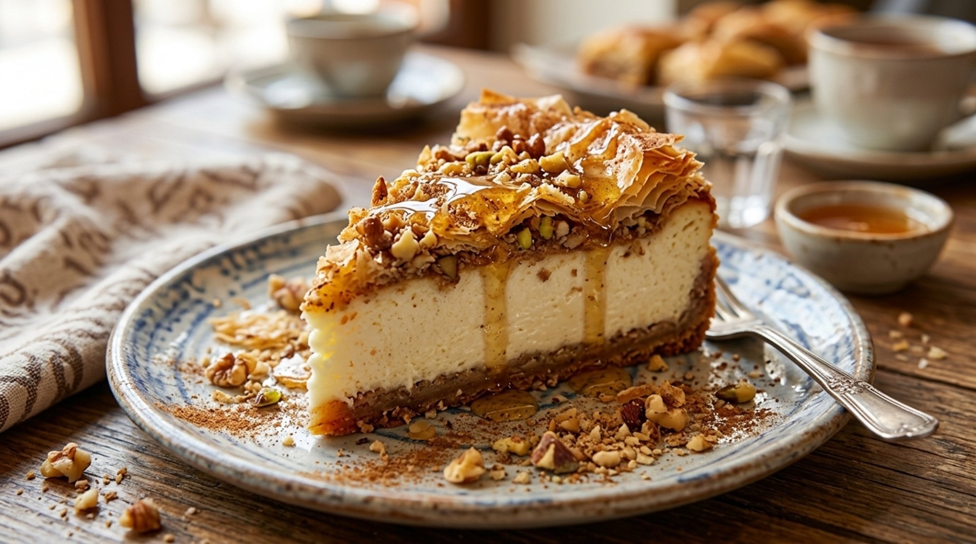 BAKLAVA CHEESECAKE