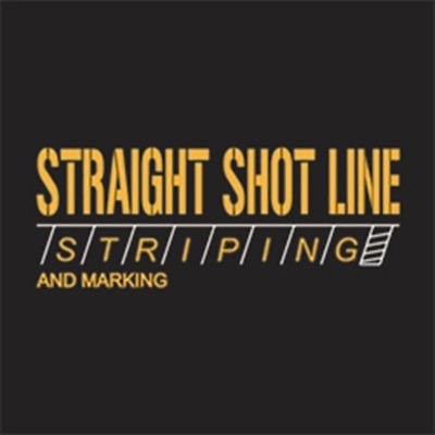 Straight Shot Line Striping and Marking LLC Logo