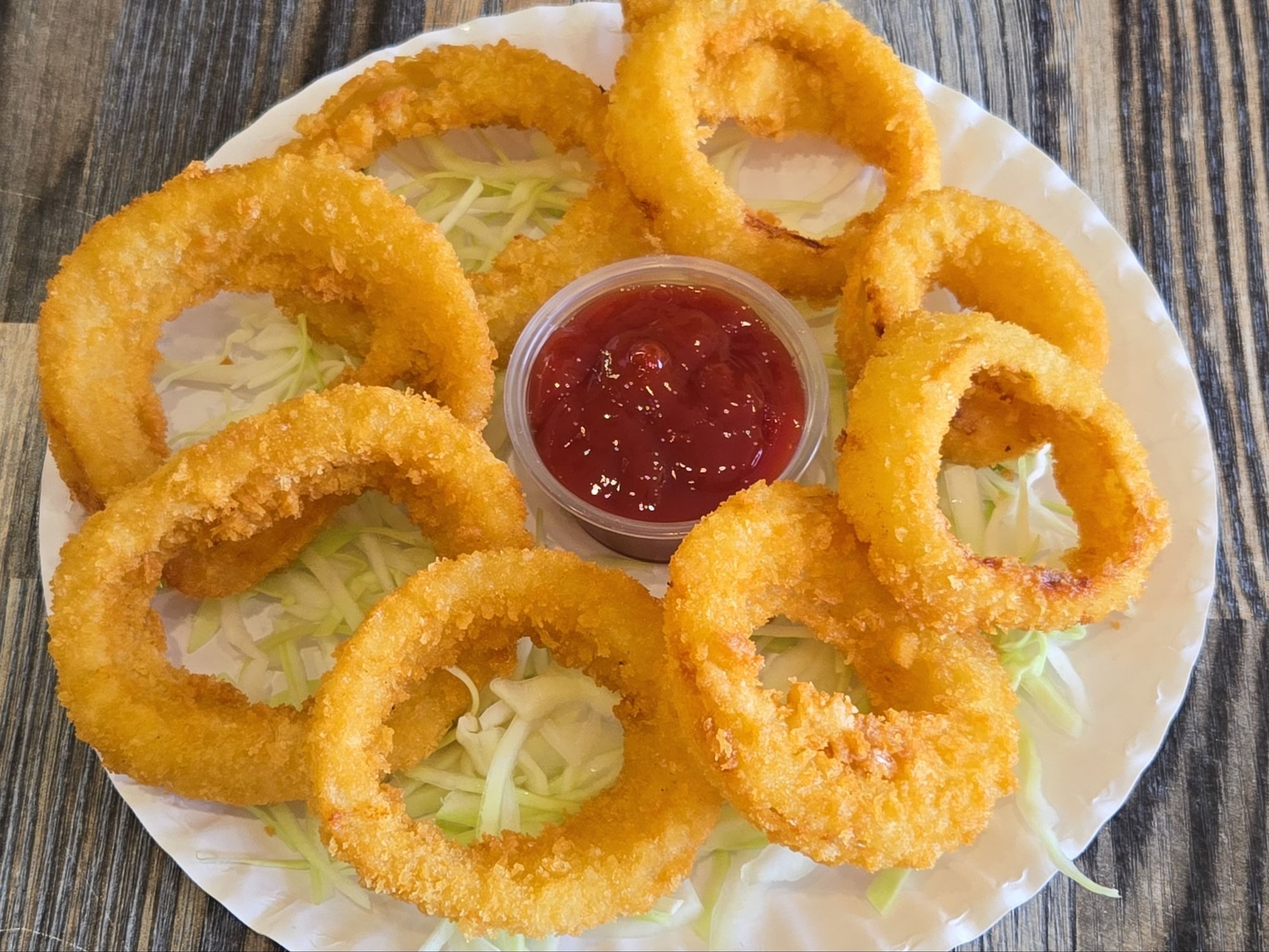 Crispy Onion Rings (8 Pcs)