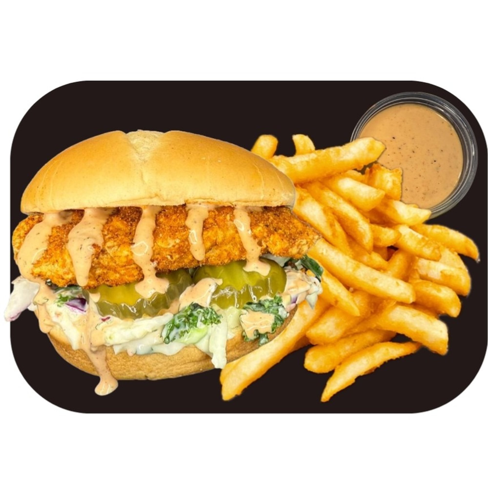 #1 - CHICKEN SANDWICH & CRISPY FRIES