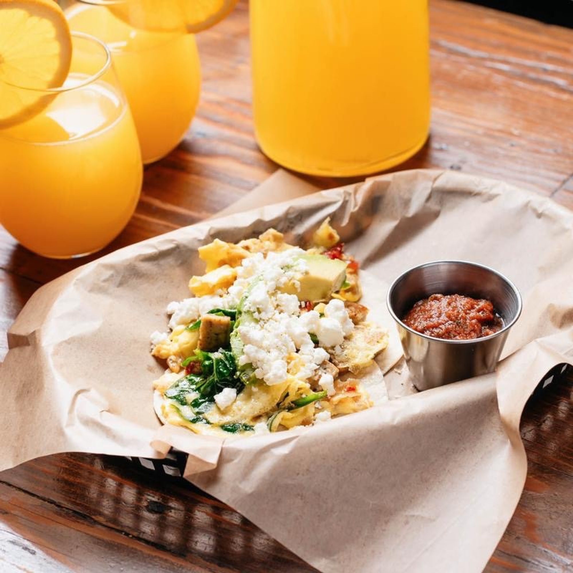 California Egg Taco