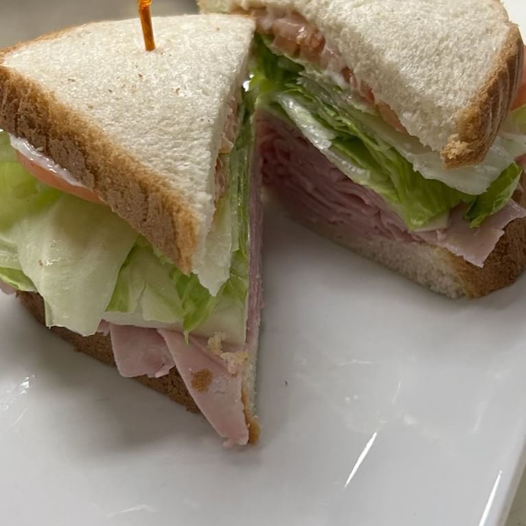 Ham and Cheese Sandwich