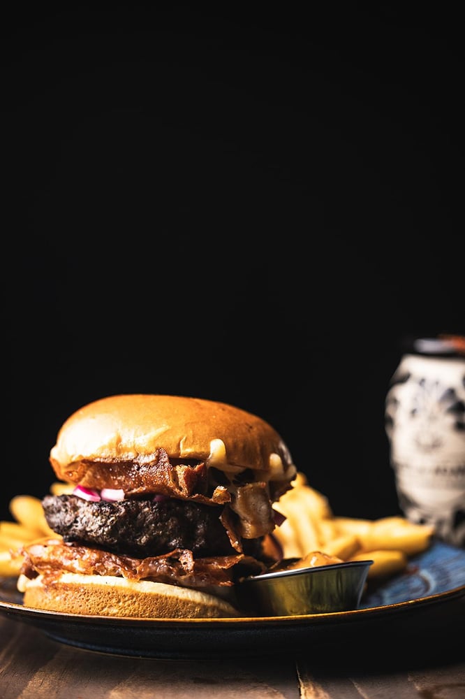 Chicharrón Prensado Burger