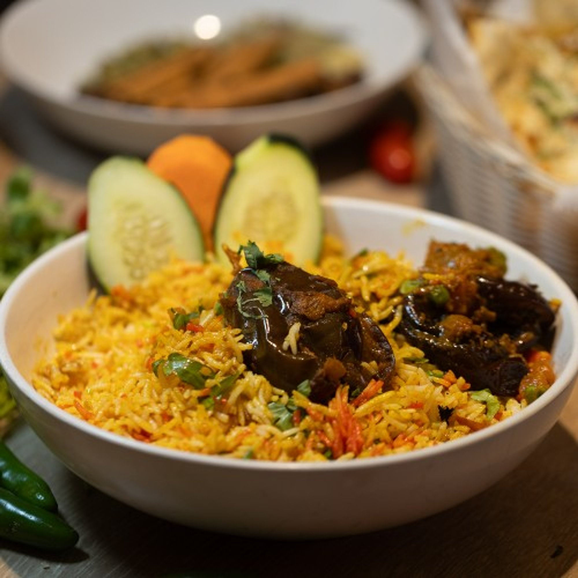 Eggplant Biryani