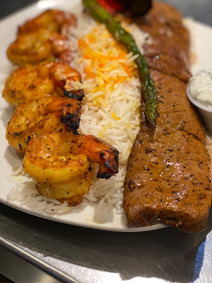 Filet Mignon & Shrimp