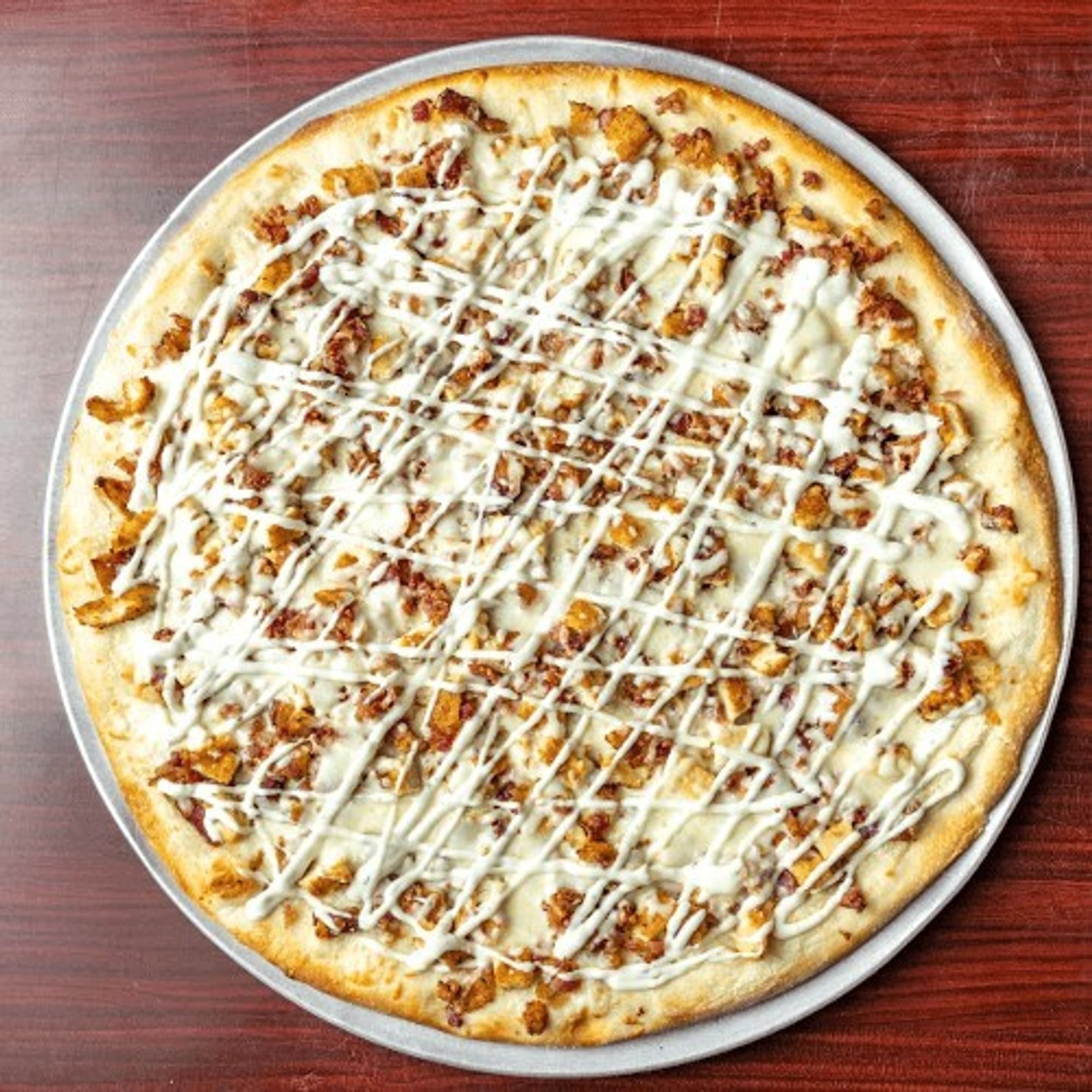 Chicken Bacon Ranch Pizza