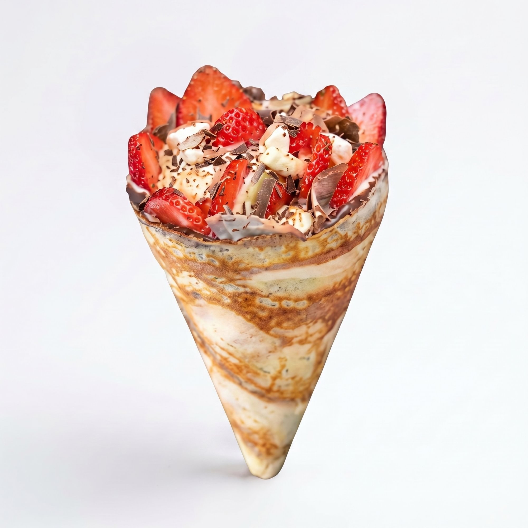 Strawberry Chocolate Hazelnut Crêpe