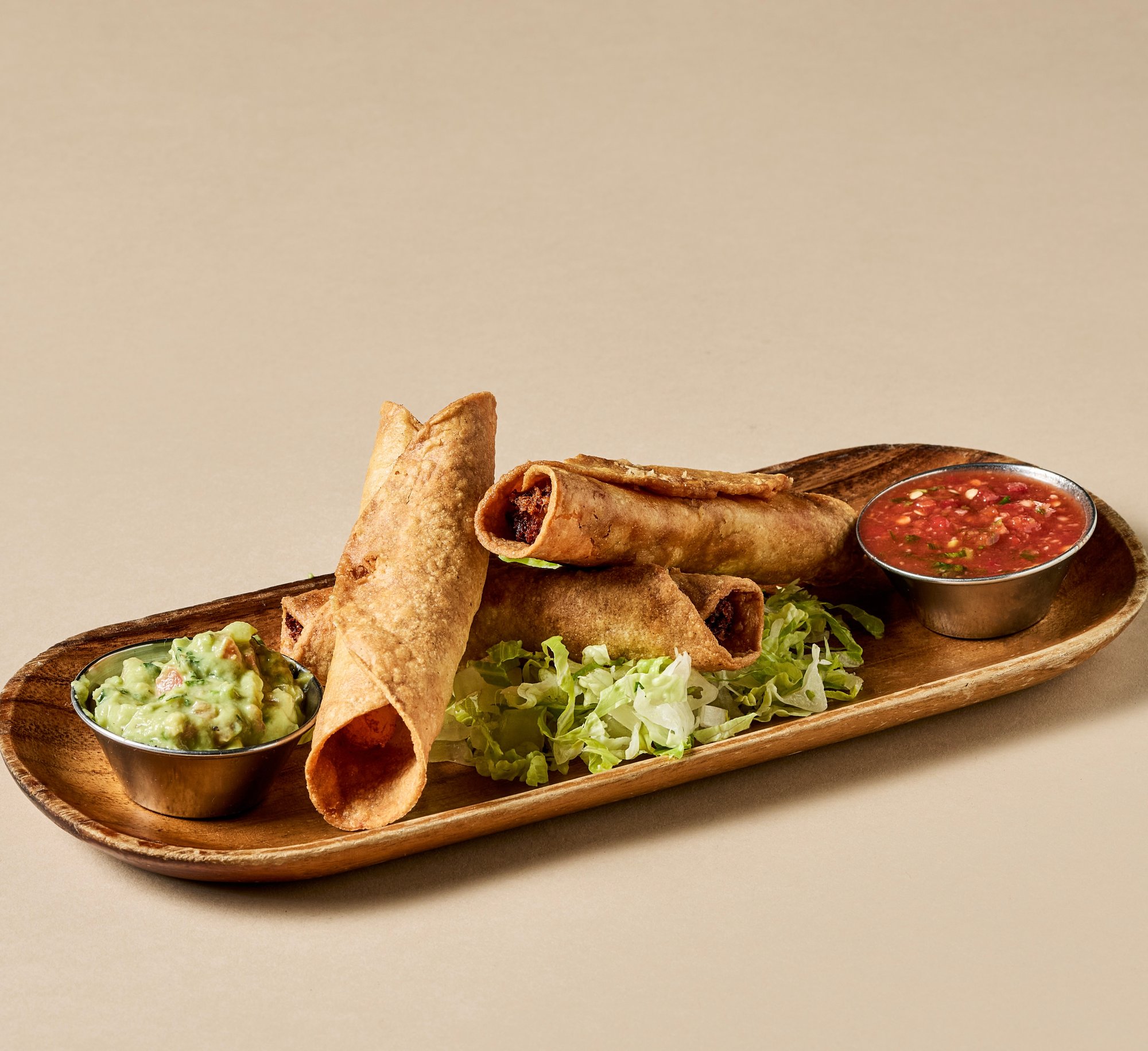 Crispy Chicken Flautas (GF)