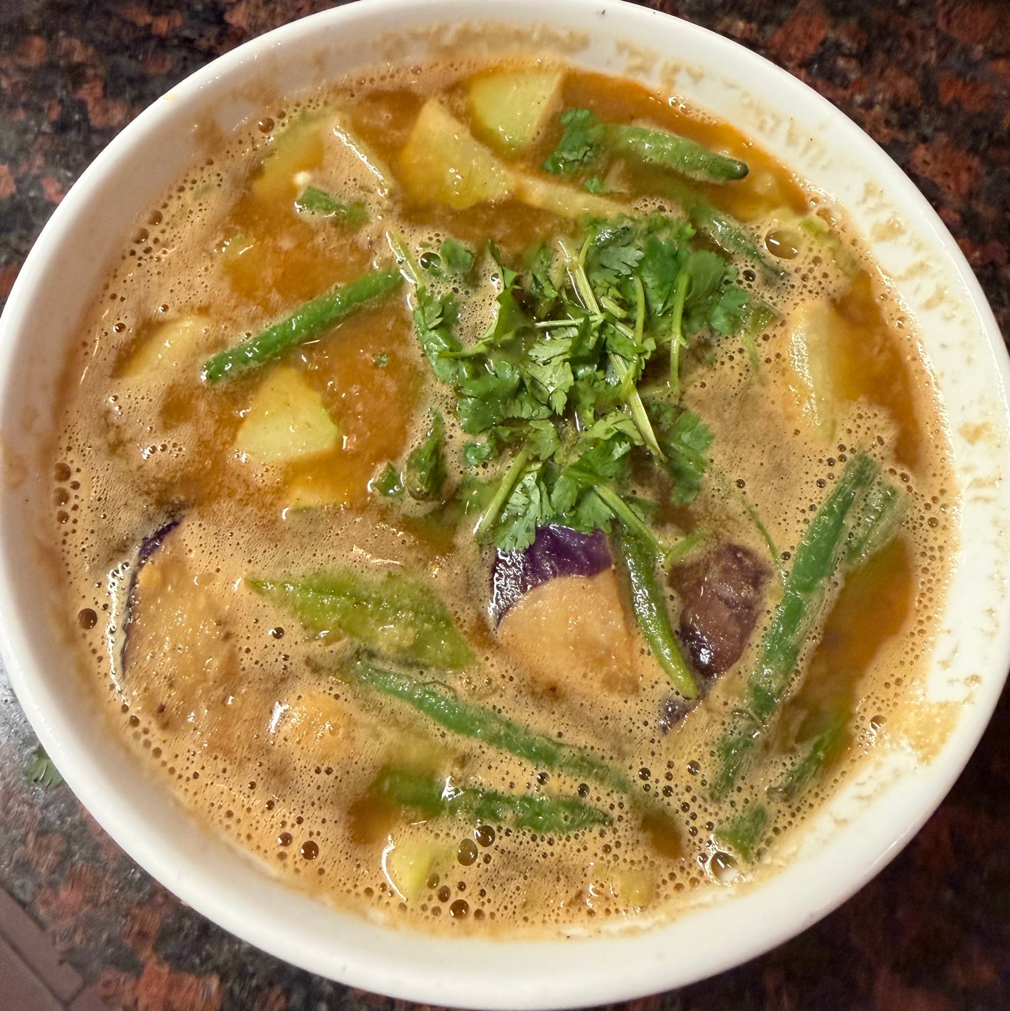 Pagan Vegetable Curry