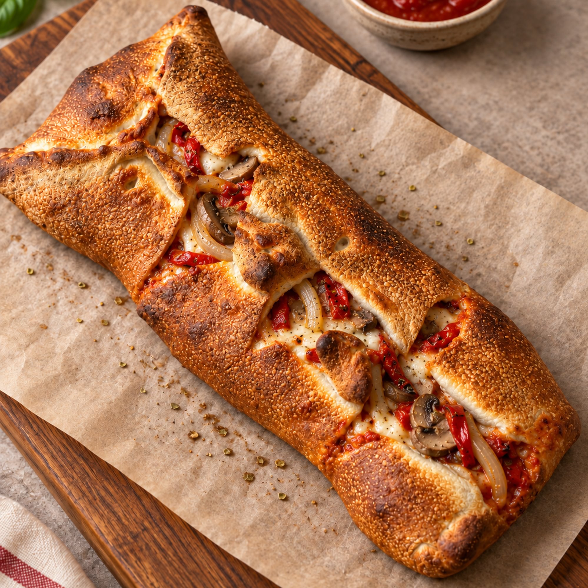 Veggie Stromboli