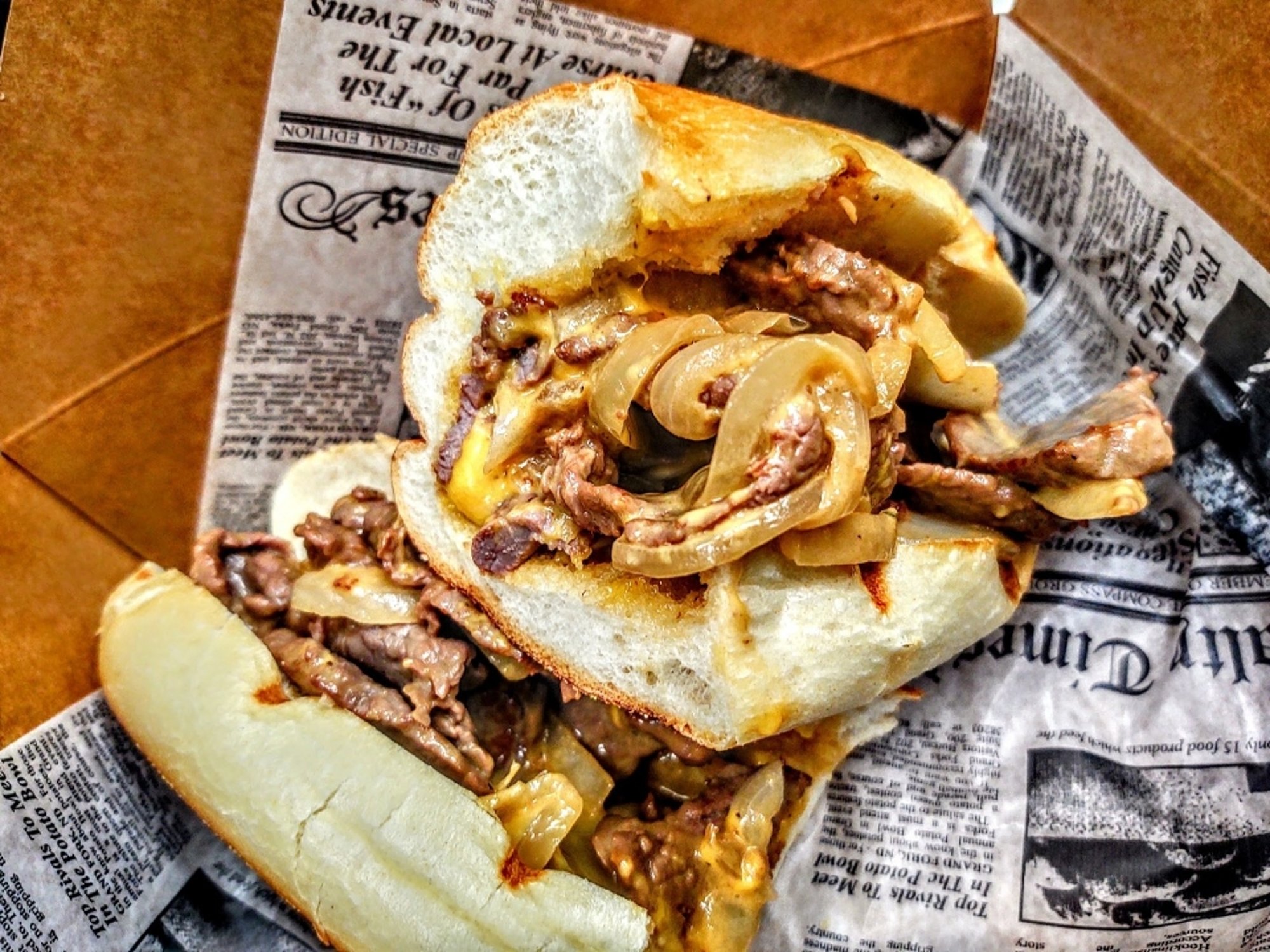 HHP Cheese Steak Sandwich