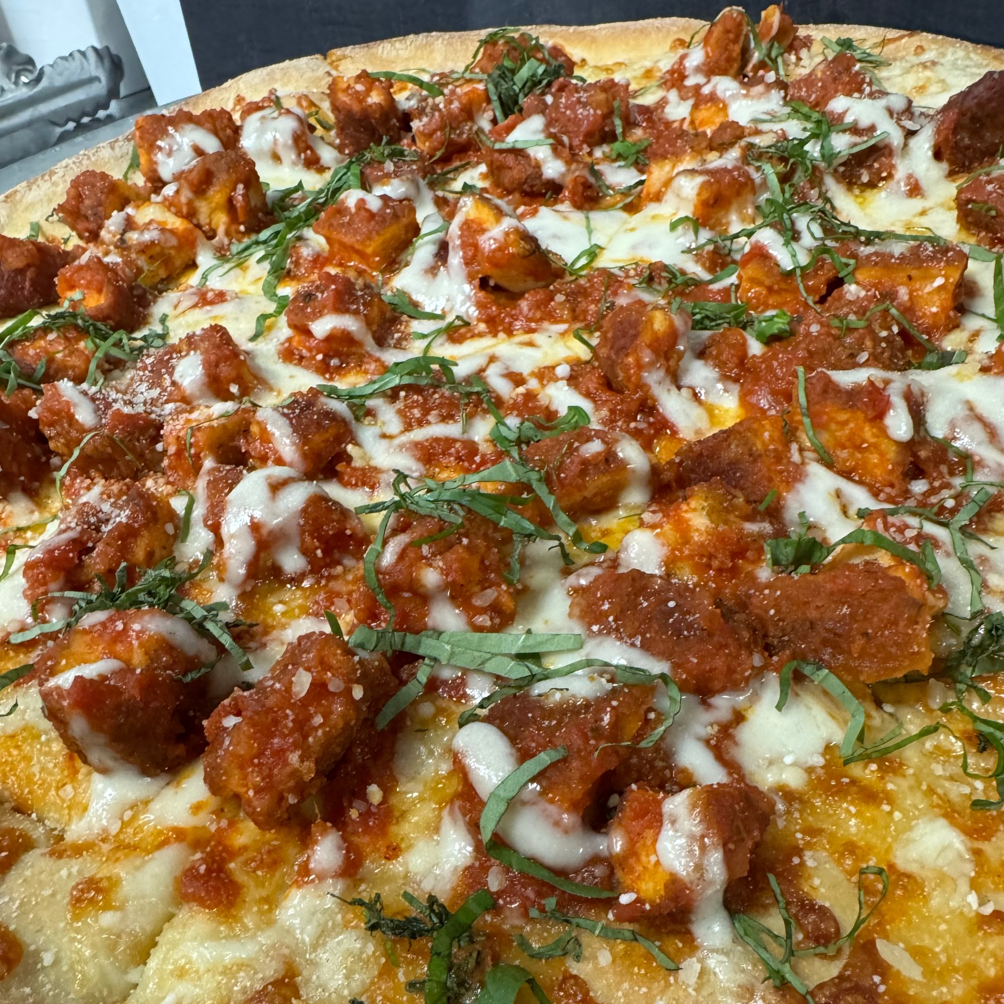 Chicken Parm Pizza