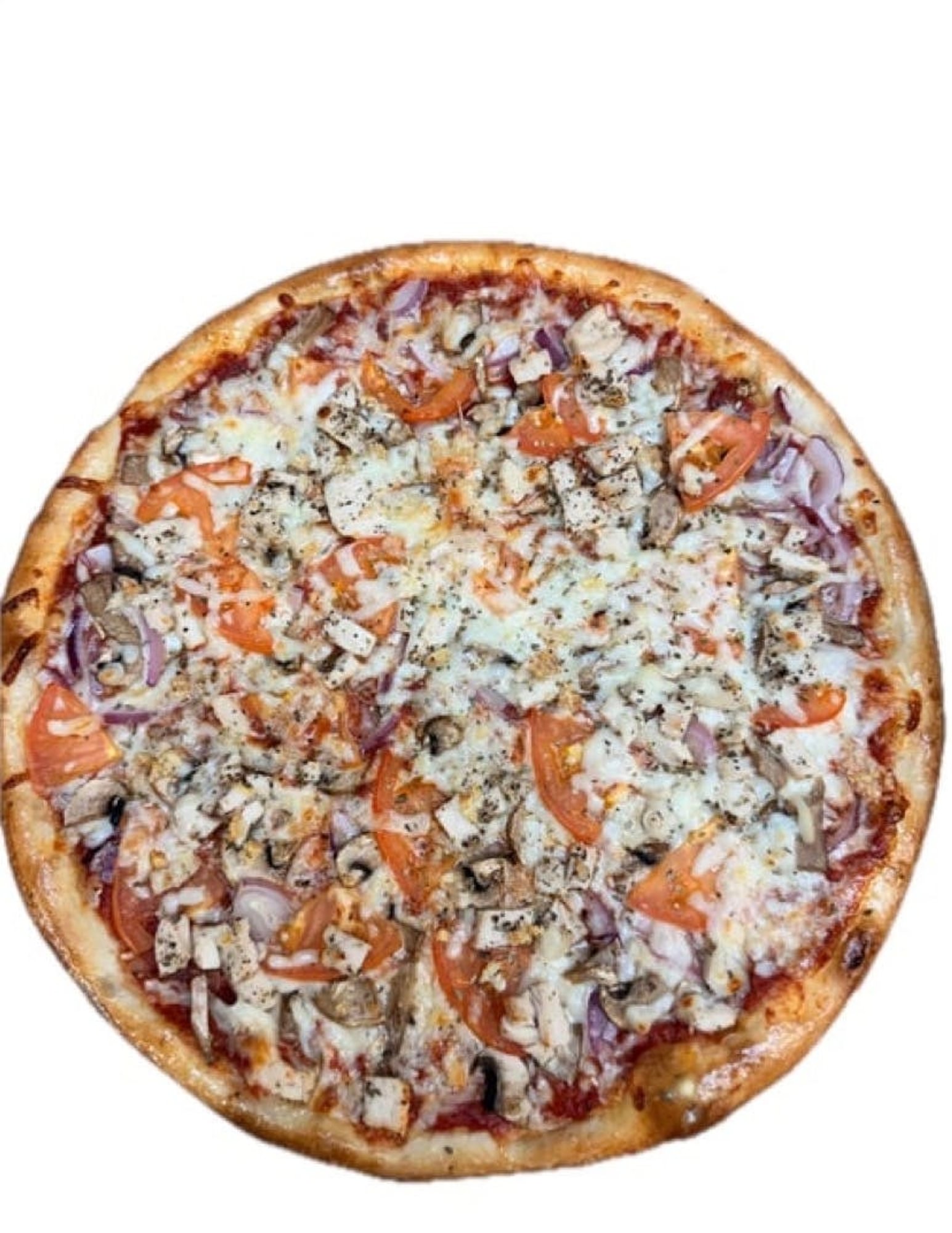Grilled Chicken Pizza