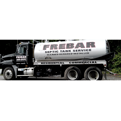 Frebar Construction Septic Service Logo